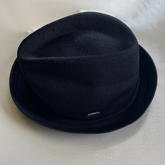 Kangol Classic Black Fedora Hat NWOT - Picture 1 of 4
